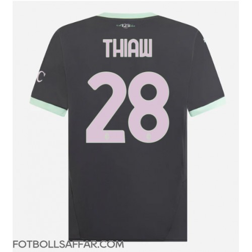 AC Milan Malick Thiaw #28 Tredjeställ 2024-25 Kortärmad